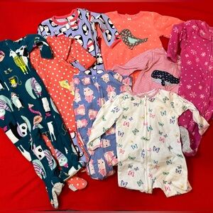 Baby 1-Piece Footie Pajamas
Bundle of 8 size 12 month
